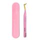 #3 - BIG BOOT - PASTEL PINK FIBER - Mega Volume Tweezer 