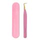 #20 - 90 DEGREE HOOK - PINK FIBER - Mega Volume Tweezer 