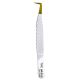 FIBER Tweezer - WHITE & GOLD Collection - #20 - Volume L Shape Tw