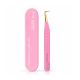 #20 - 90 DEGREE HOOK - PINK FIBER - Mega Volume Tweezer 